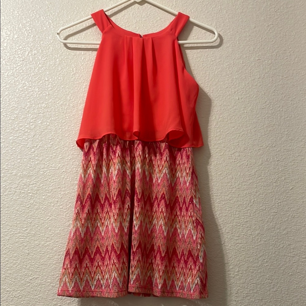 Amy's Closet Red Halter Sundress Casual